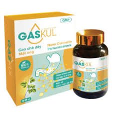 Thực phẩm bổ sung Gaskul TW28 Bảo vệ niêm mạc dạ dày, giảm viêm loét (Lọ 60 viên)