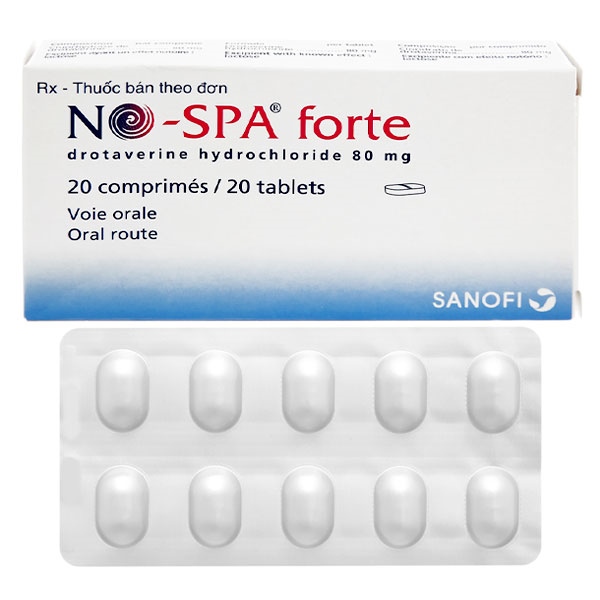 Nospa forte 80mg sanofi