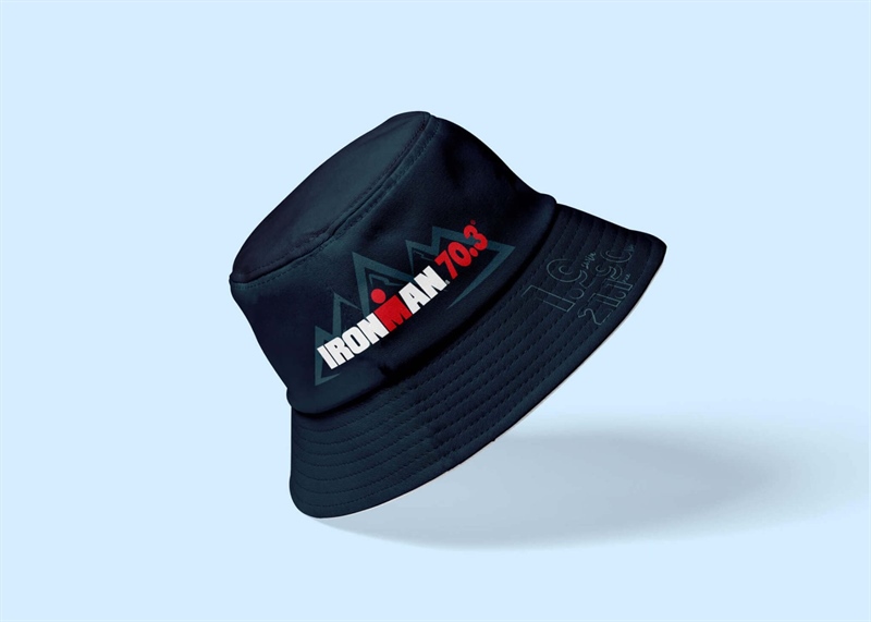 The IRONMAN 70.3 Canvas Sun Hat