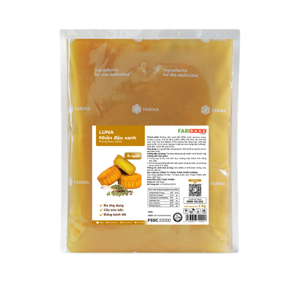 Farina Luna nhân Đậu Xanh 1Kg