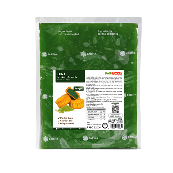 Farina Luna nhân Trà Xanh 1Kg