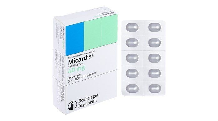 Micardis 40mg (Hộp 3 vỉ x 10 viên) - Boehringer/Germany