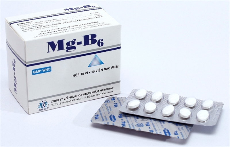 Mg - B6 (Magnesium + VTM B6) (H*10vỉ*10viên) - Mekophar