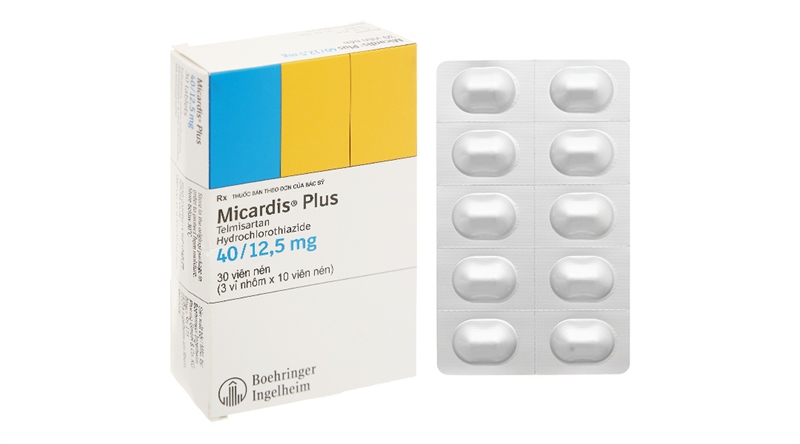 Micardis Plus 40/12,5mg (H*30viên) - Boehringer/Germany