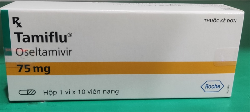 Tamiflu 75mg (Oseltamivir) (Hộp 10viên) - ý