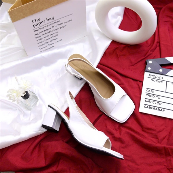 Giày Quai Ngang Hậu Thun - GV