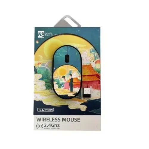 MOUSE WIRELESS R8 1732 MOON