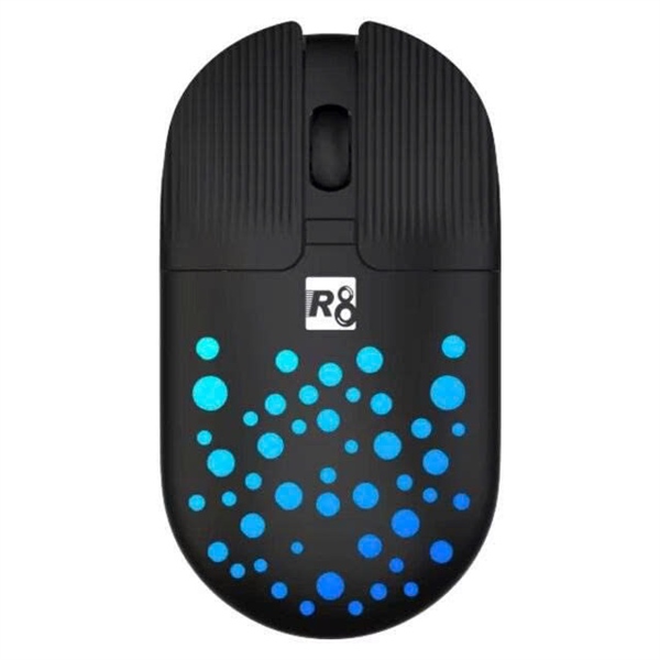 MOUSE WIRELESS R8 1717 BLACK