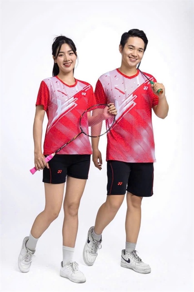 Áo cầu lông Yonex TM24 - Đỏ