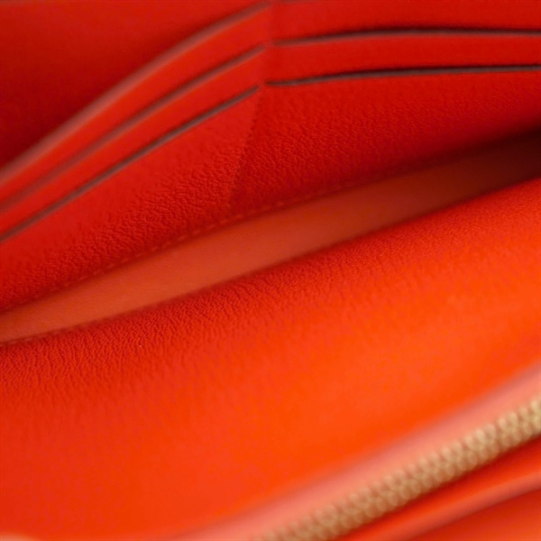 Ví Hermes cam da cá sấu stamp X KG+