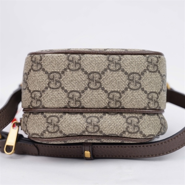 Túi GG đeo chéo xám kèm lót form (658556-0416) sz11 (LTB) KG+