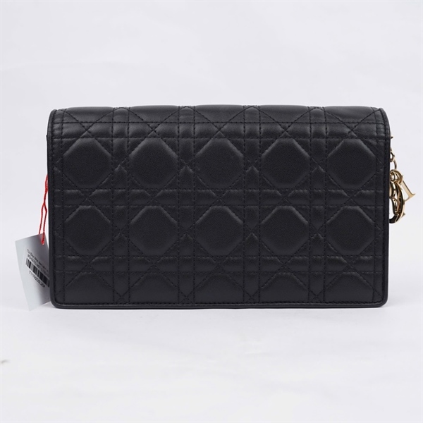 Túi Dior Woc đen kèm ví (08-BO-0270) sz21 (LTB) KG+