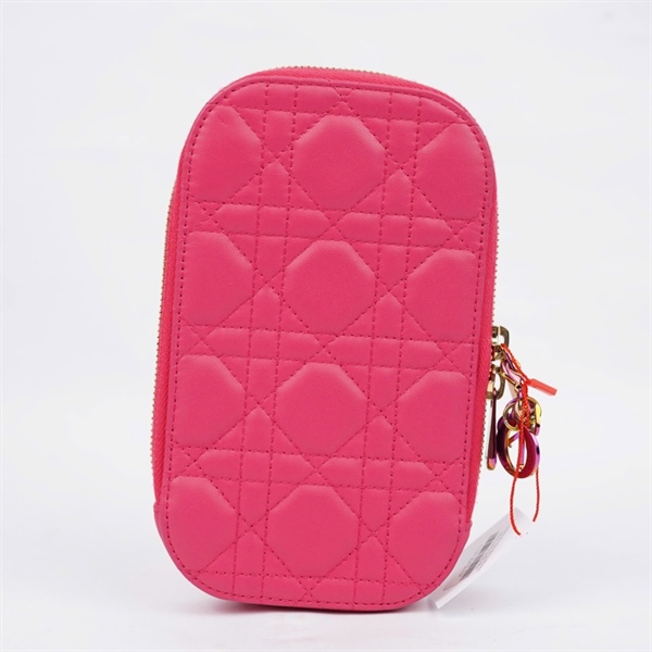 Túi Dior Phone hồng (56-MA-0212) sz10 (LTB) KG+