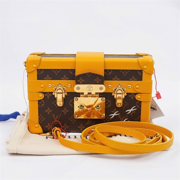 Túi LV Trunk hoa nâu viền vàng (DU1195) sz19 (LTB) KG+