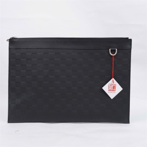Túi LV Clutch ô vuông đen (TN2210) sz37 (LTB) KG+