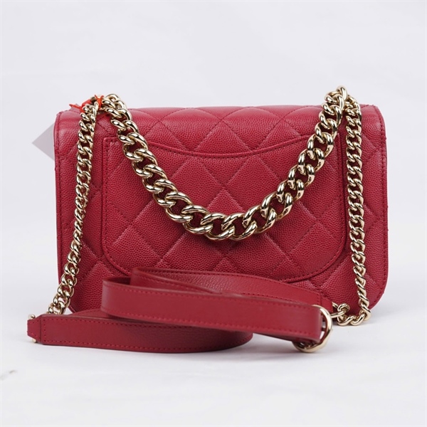 Túi Chanel đỏ (24753801) sz20 (LTB) KG+