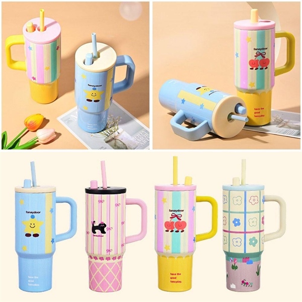 Bình Inox Quai Cầm FANAY DOOR 710ML (Thùng 50)