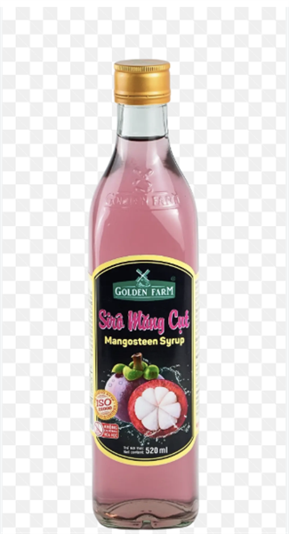 Siro Golden Farm Măng cụt (520ml)