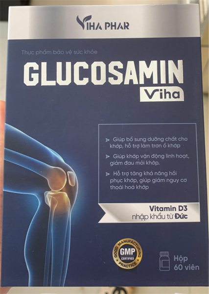 Glucosamin Viha (Lọ 60 viên)