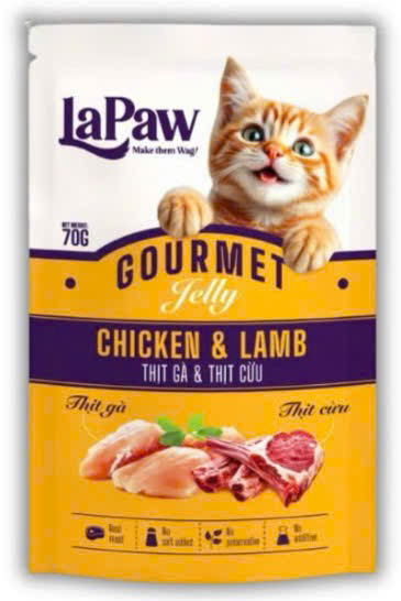 Pate Lapaw Vị Gà & Cừu 70g