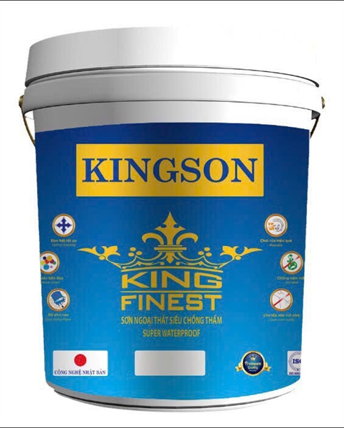 Sơn Ngoại Thất 18 Lít -FINEST siêu chống thấm