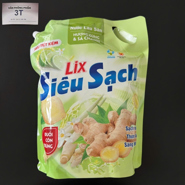 Nước lau sàn Lix 3.2L siêu sạch – Thơm lâu, đuổi côn trùng