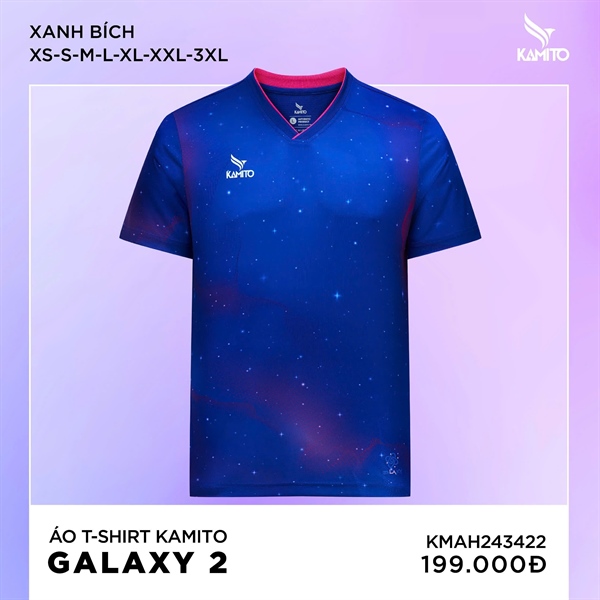 Áo Cầu Lông Kamito Galaxy 2 KMAH243422 Chính Hãng