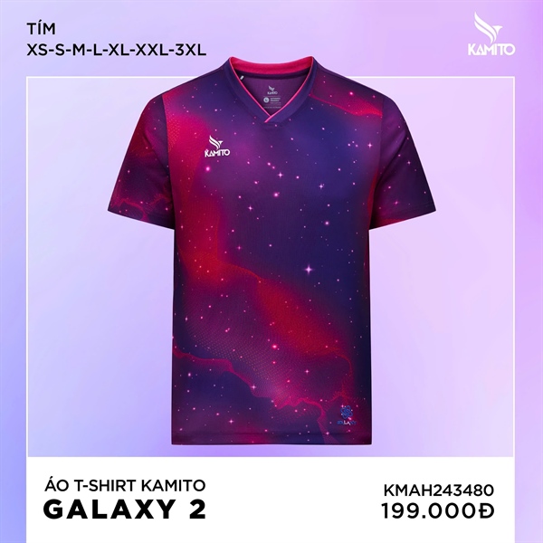 Áo Cầu Lông Kamito Galaxy 2 KMAH243480 Chính Hãng
