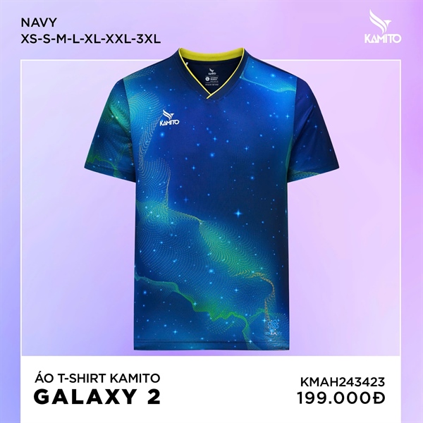 Áo Cầu Lông Kamito Galaxy 2 KMAH243423 Chính Hãng