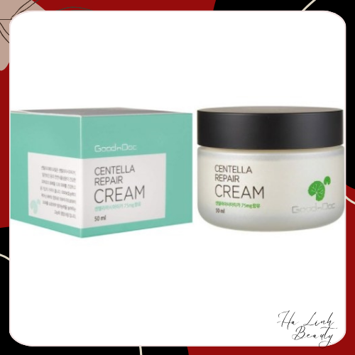 Kem Dưỡng Rau Má GoodnDoc Centella Repair Cream 50ml