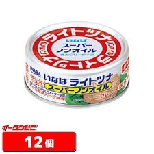 Cá ngừ đóng hộp INABA 70g ライトツナ