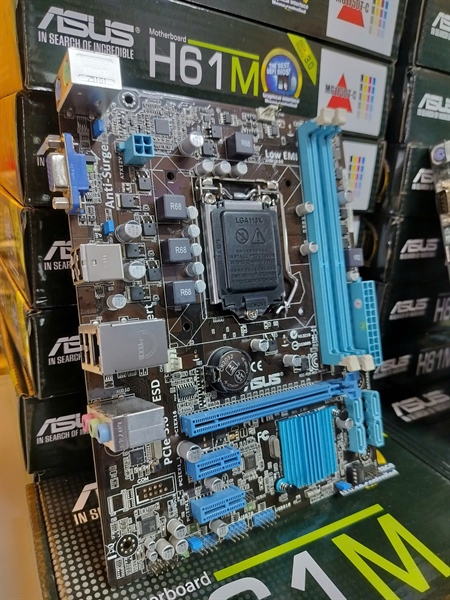 Main ASUS H61M LIKENEW FUL BOX