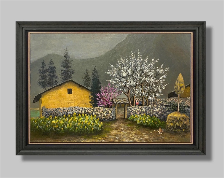 Xuân Cao Nguyên (06) - Đinh Văn Đức - 80x130 cm