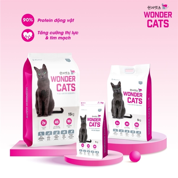 Hạt chiết cho mèo Wonder Cat