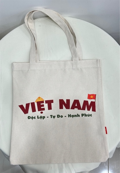 Túi Vải Độc Lập trắng