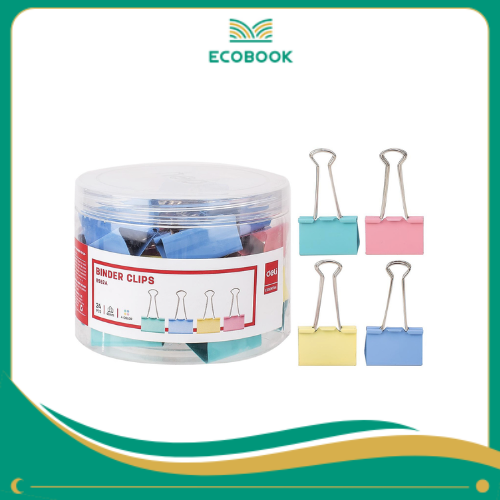 8552A_Kẹp bướm 2#_41mm_Màu lẫn_lọ E