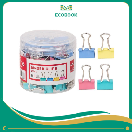 8556A_Kẹp bướm 6#_15mm_Màu lẫn_lọ E