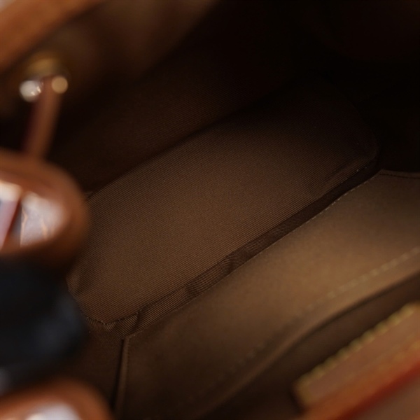 Balo LV hoa nâu 2 strap sz19x8x22 (PN) KG+