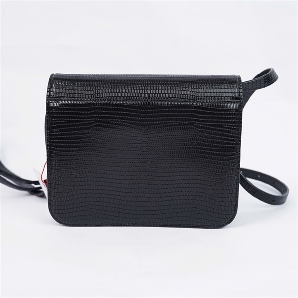 Túi Balenciga đen logo đính đá sz18 (PN) KG+