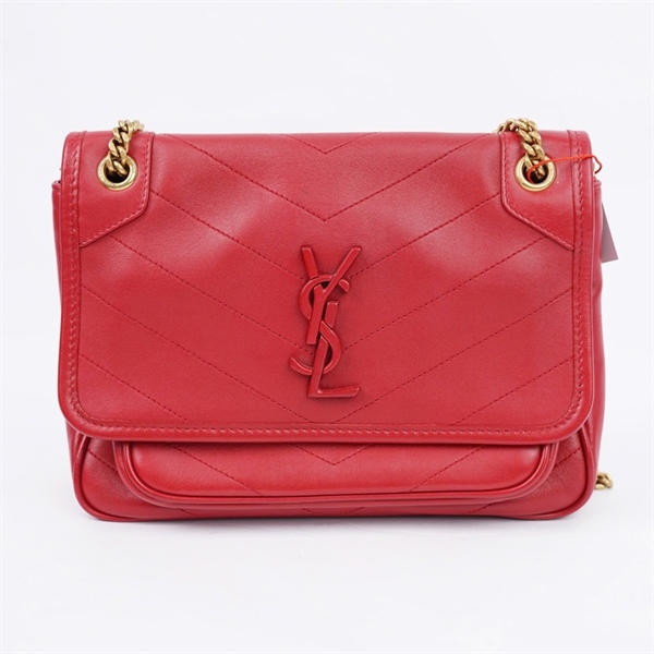 Túi YSL Niki đỏ (GNR533037-1119) sz22 (PN) KG+