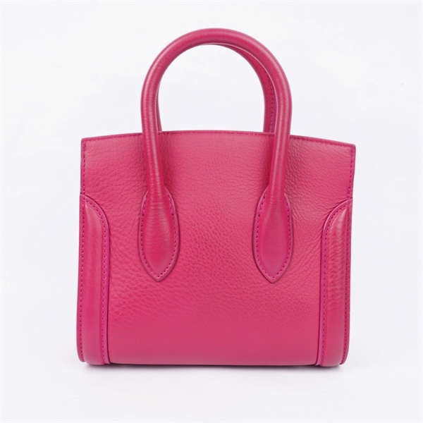 Túi Alexander Mcqueen hồng sz20 (PN) KG+