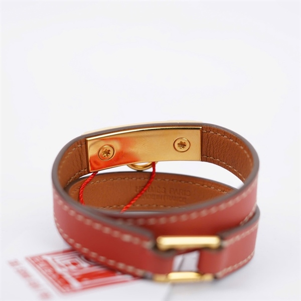 Vòng tay Hermes cam đất KG+