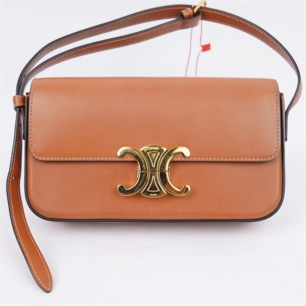 Túi Celine Triomphe nâu (W-CU-2272) sz20 (PN) KG+