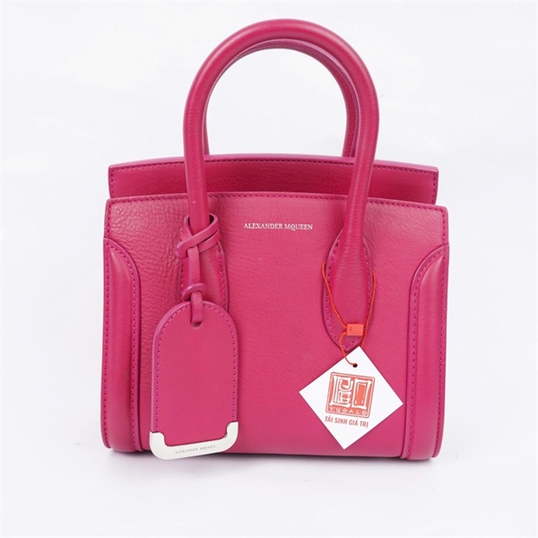 Túi Alexander Mcqueen hồng sz20 (PN) KG+