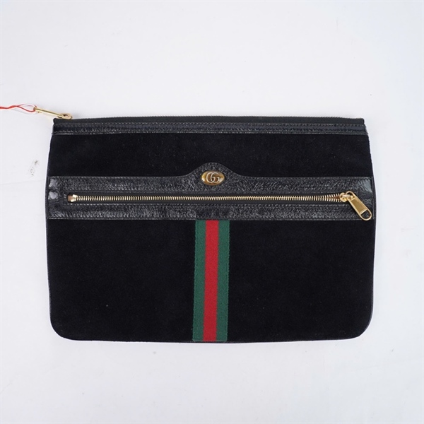 Túi GG Clutch đen (517551-2149) sz28 (PN) KG+