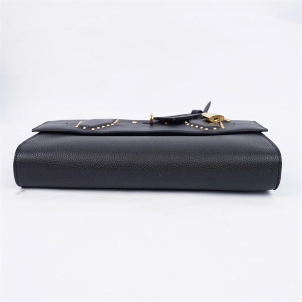 Túi LV đen đính cườm kèm ổ+ 2 chìa sz28 (PN) KG+