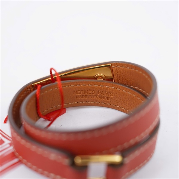 Vòng tay Hermes cam đất KG+