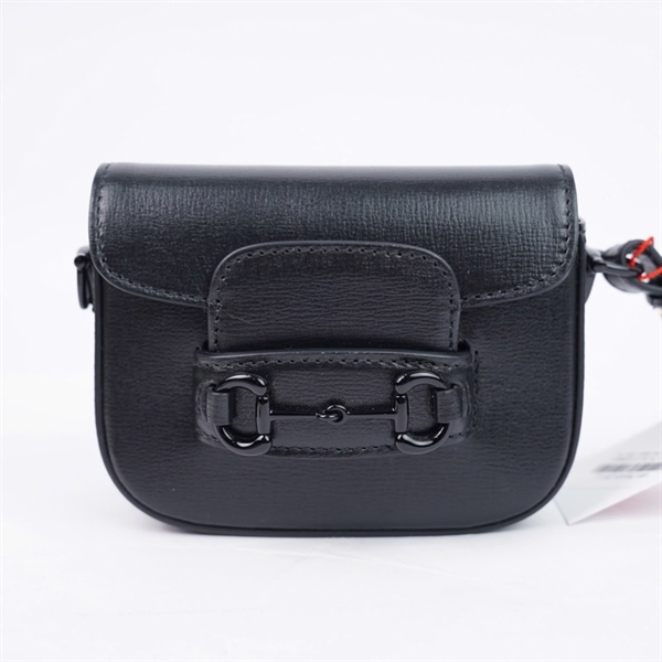 Túi GG 1955 đen 2 strap (726863-0416) sz12 (PN) KG+