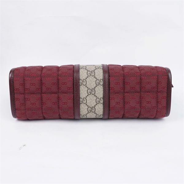 Túi GG Clutch đỏ đậm (751912-2067) sz29 (PN) KG+
