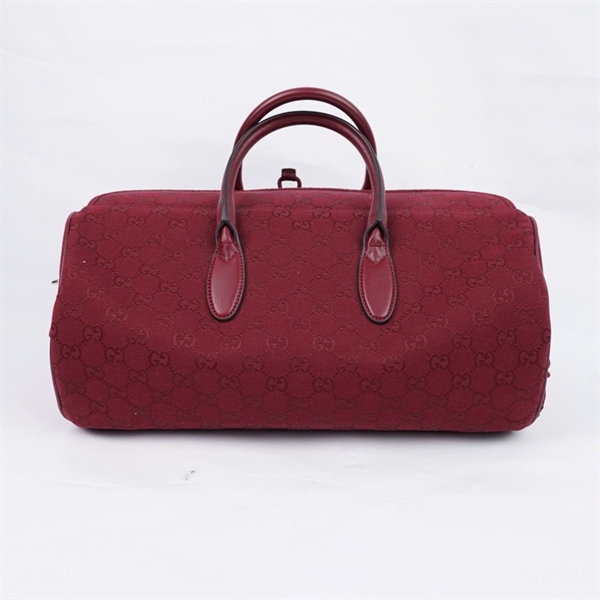 Túi GG du lịch đỏ đậm (800185-520981) sz40 (PN) KG+